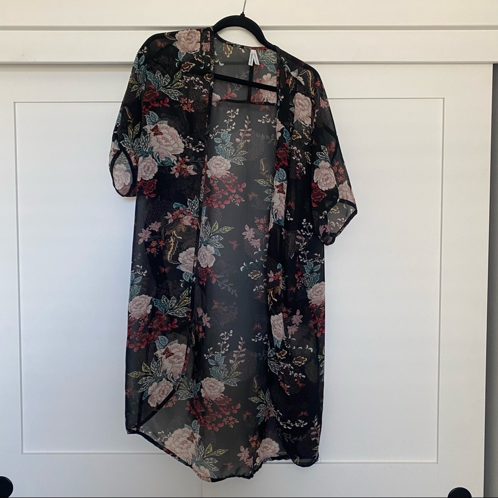 Floral kimono
